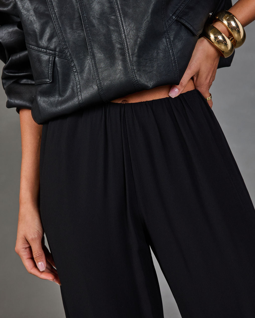 Late Afternoon Crepe Balloon Pants
