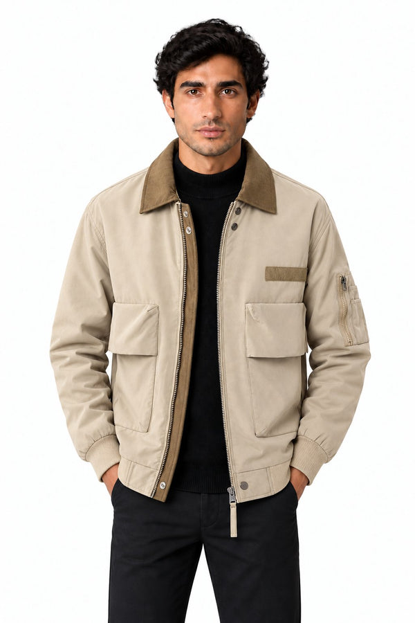 Men's Water-Resistant Pilot Jacket | Glitz & Fashion