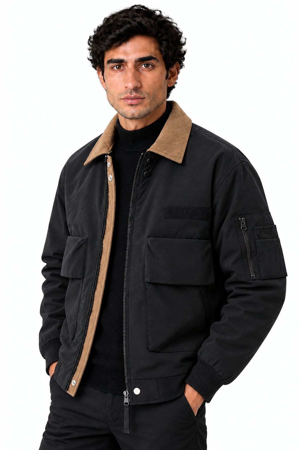 Men's Water-Resistant Pilot Jacket | Glitz & Fashion
