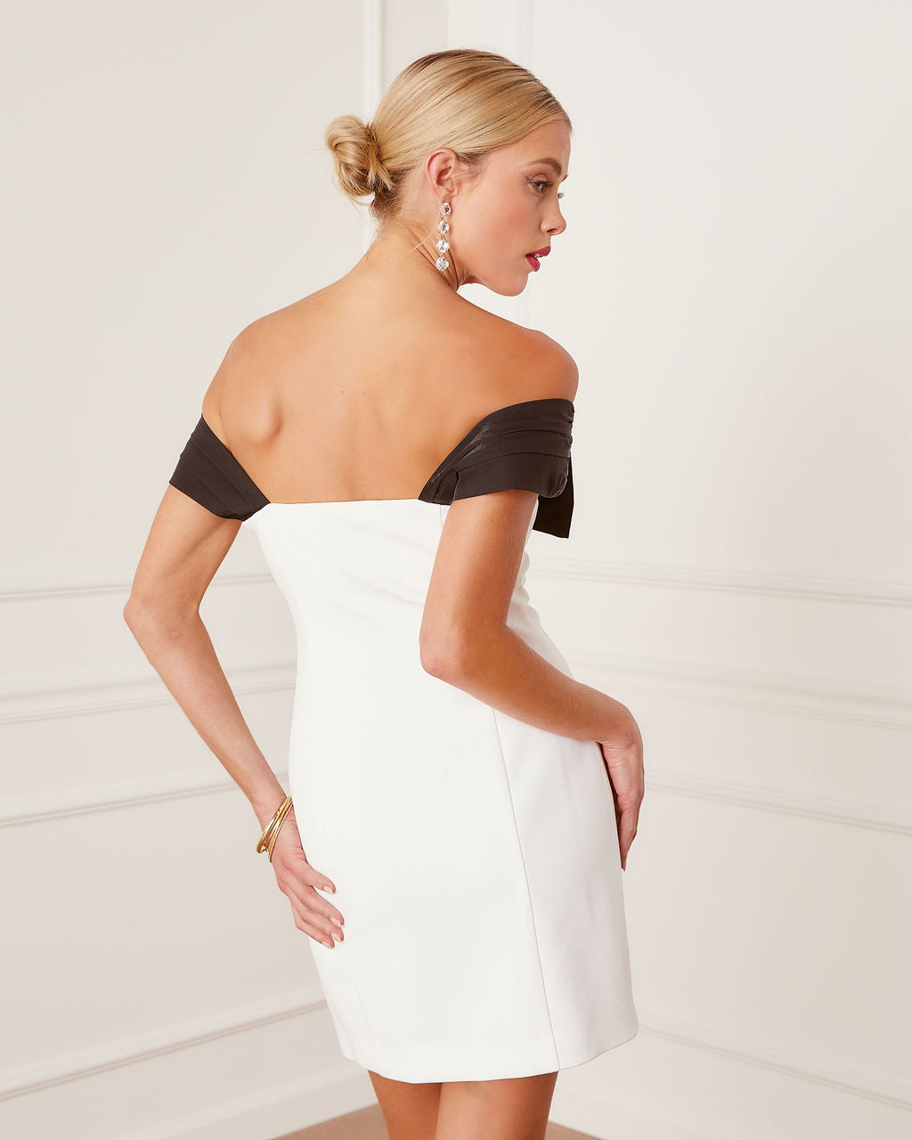 All Things Classy Bow Mini Dress