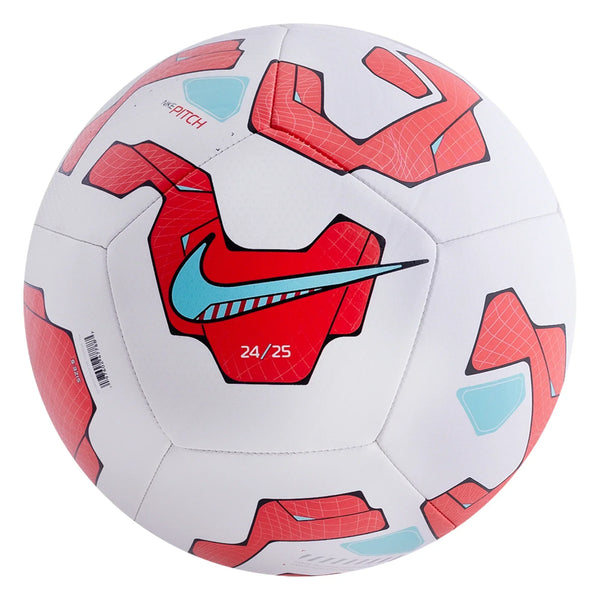 Nike Pitch Soccer Ball - White/Red