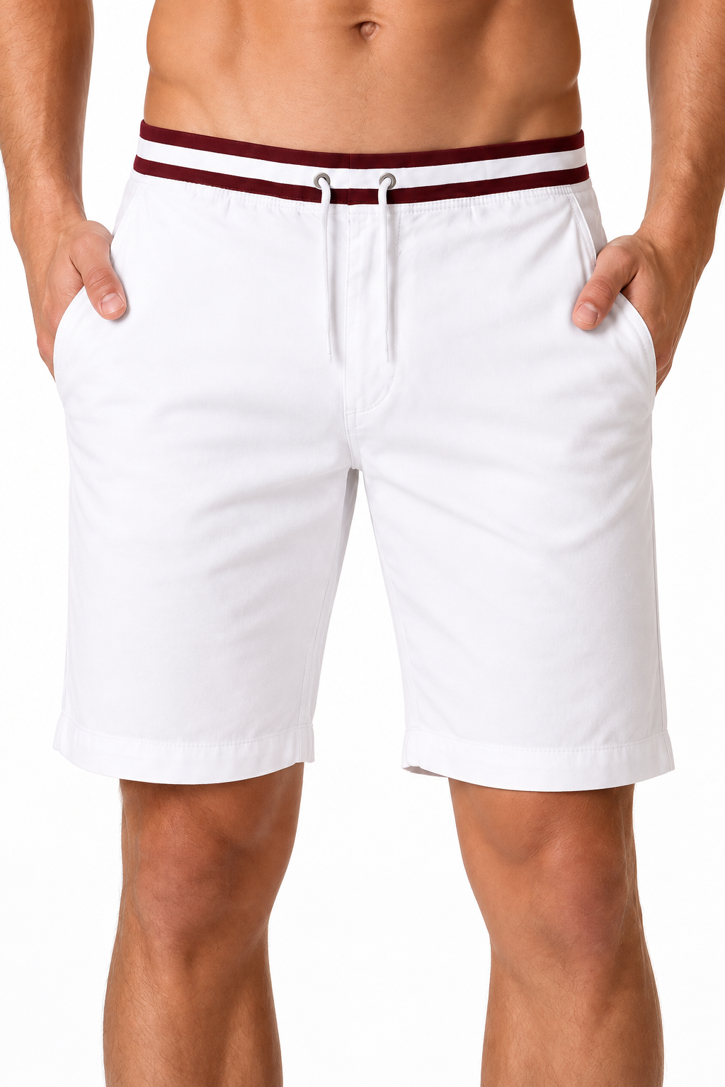 Men's Chino Shorts Cotton Fabric Classic Fit | Glitz & Fashion