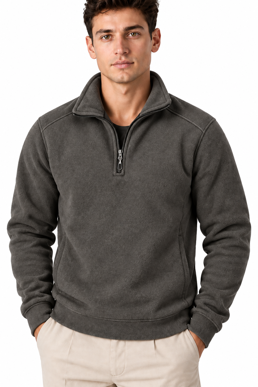 Men's Insulated Quarter-Zip Pullover | Glitz & Fashion