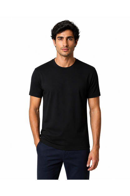 Men's T-Shirt Premium Fabric Crew Neck | Glitz & Fashion