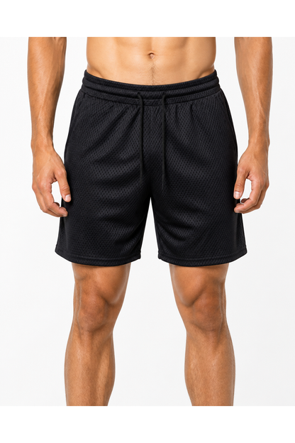 Men's Gym Shorts Breathable Mesh Lightweight Fit | Glitz & Fashion