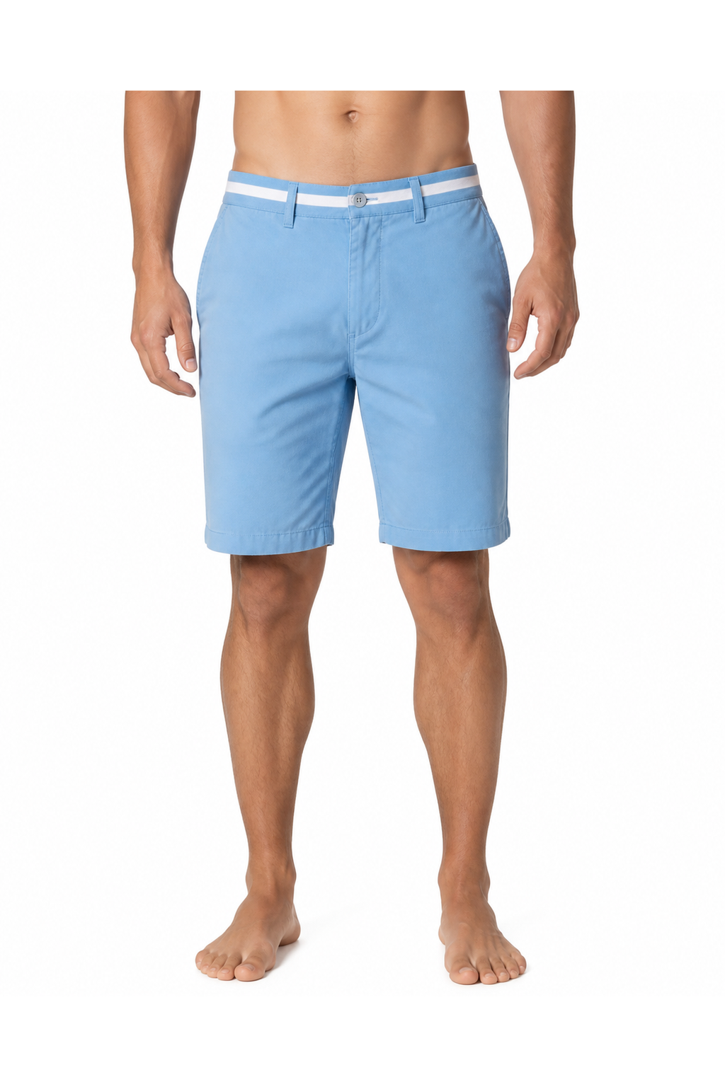Men's Chino Shorts Cotton Fabric Classic Fit | Glitz & Fashion