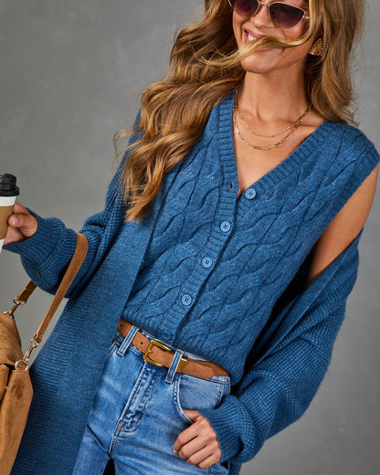 Soft Sunday Knit Longline Cardigan