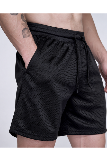 Men's Gym Shorts Breathable Mesh Lightweight Fit | Glitz & Fashion