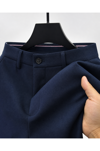 Men's Business Trousers Slim Fit Tailored Finish | Glitz & Fashion