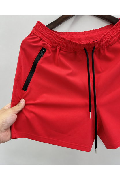 Men's Performance Shorts Lightweight Fabric Flexible Fit | Glitz & Fashion