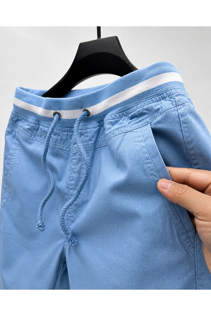 Men's Chino Shorts Cotton Fabric Classic Fit | Glitz & Fashion