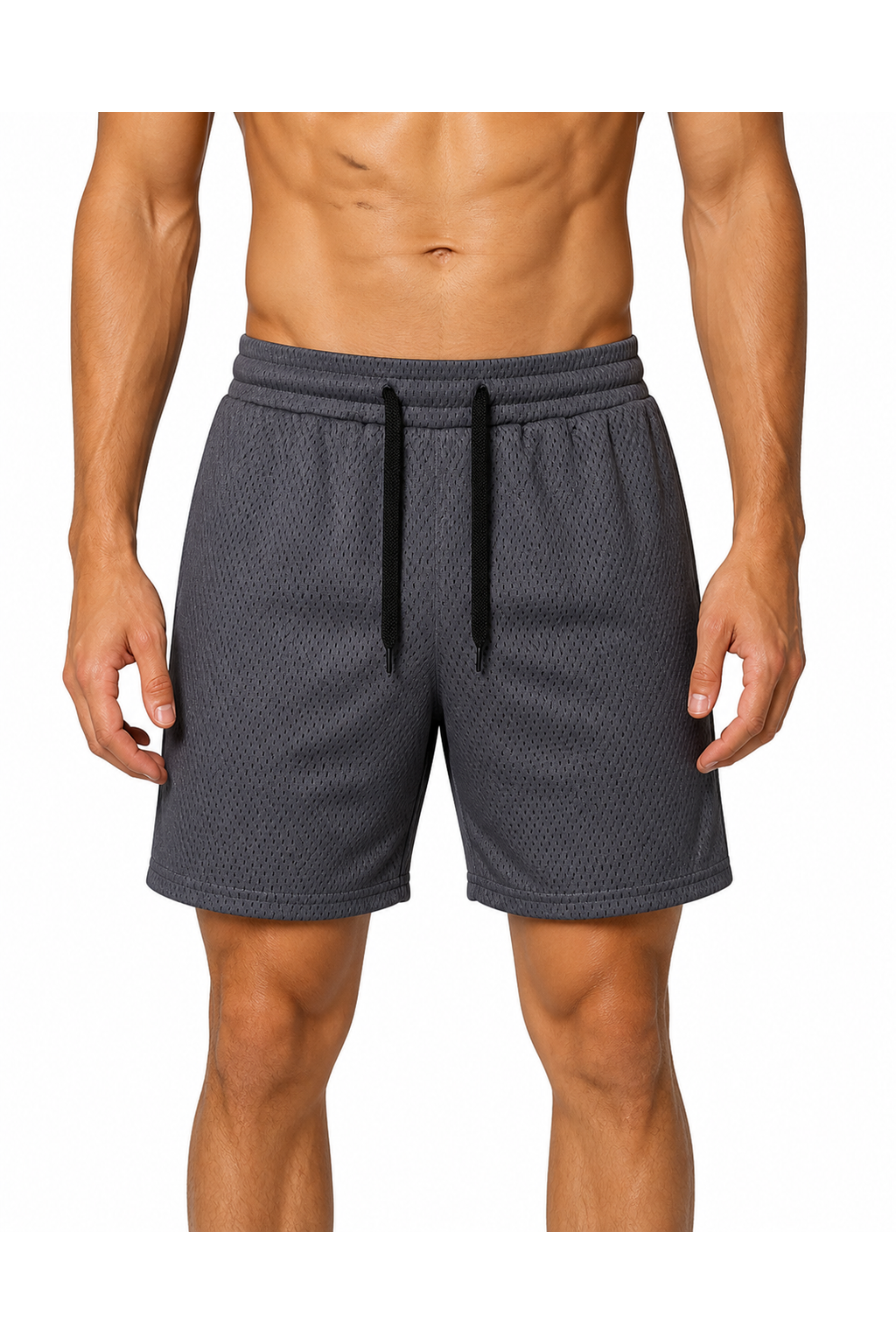 Men's Gym Shorts Breathable Mesh Lightweight Fit | Glitz & Fashion