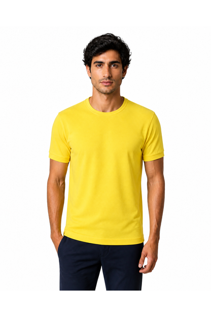 Men's T-Shirt Premium Fabric Crew Neck | Glitz & Fashion