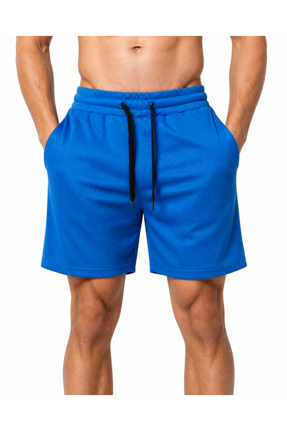 Men's Gym Shorts Breathable Mesh Lightweight Fit | Glitz & Fashion