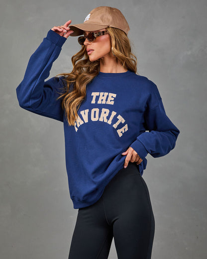 The Favorite Fleece Graphic Sweatshirt