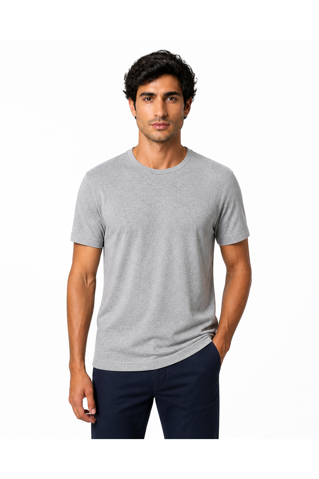 Men's T-Shirt Premium Fabric Crew Neck | Glitz & Fashion