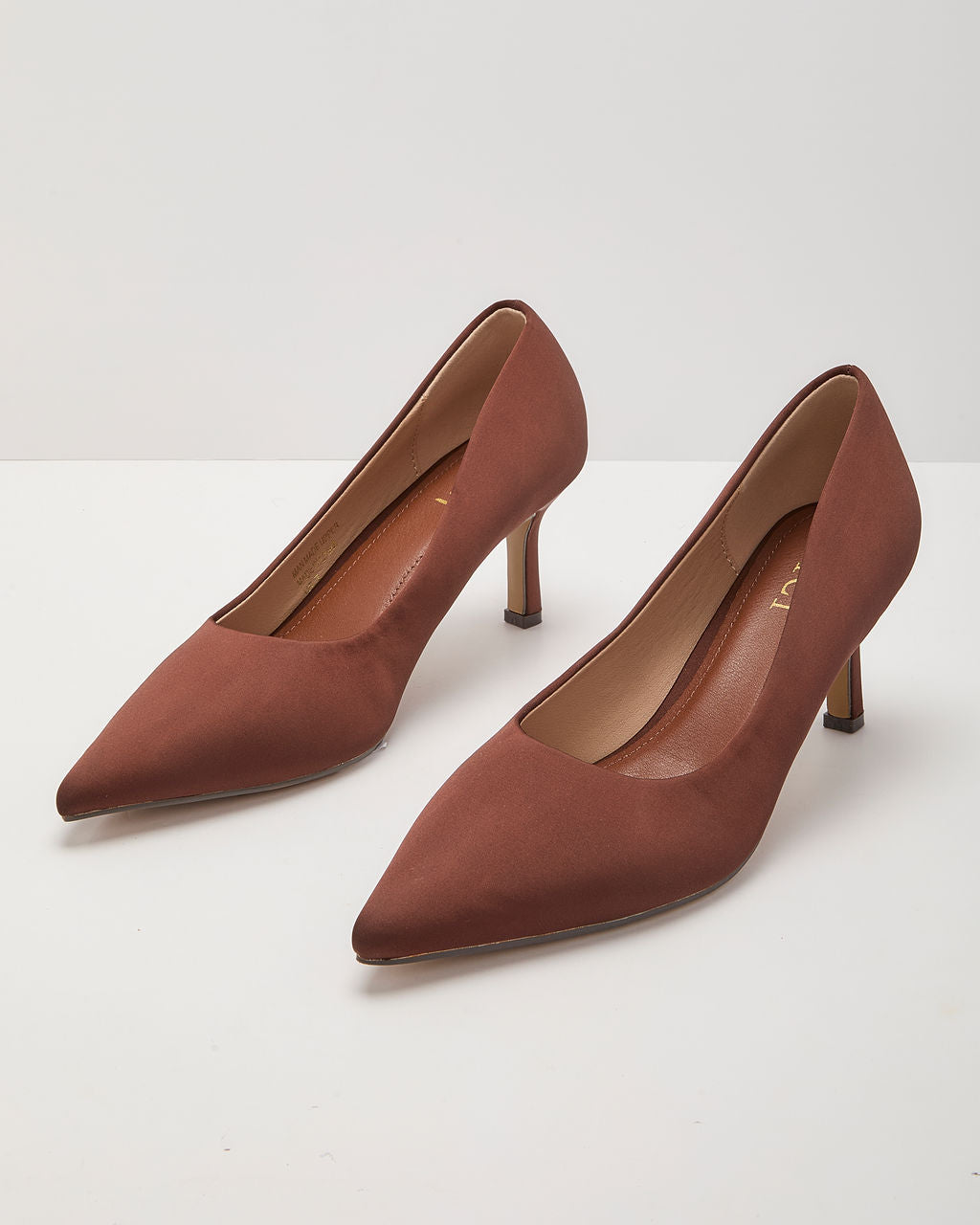 Treat Yourself Satin Pump Heels