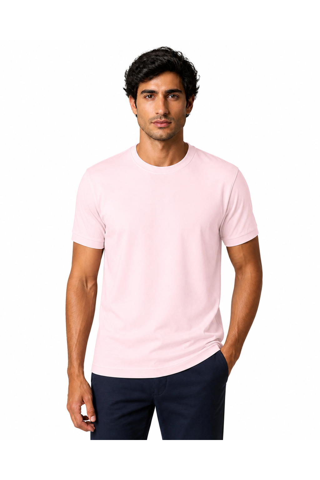 Men's T-Shirt Premium Fabric Crew Neck | Glitz & Fashion