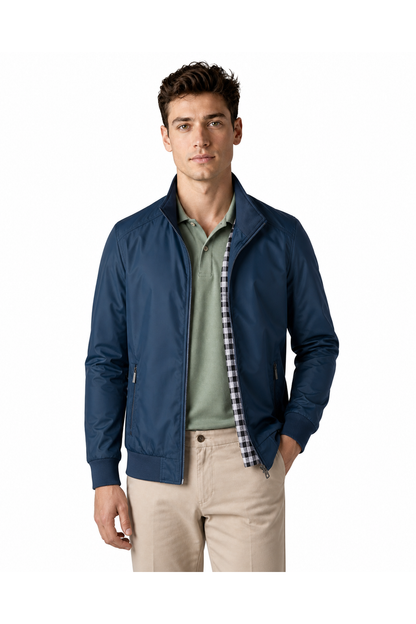 Men's Bomber Jacket Lightweight Build Classic Fit | Glitz & Fashion