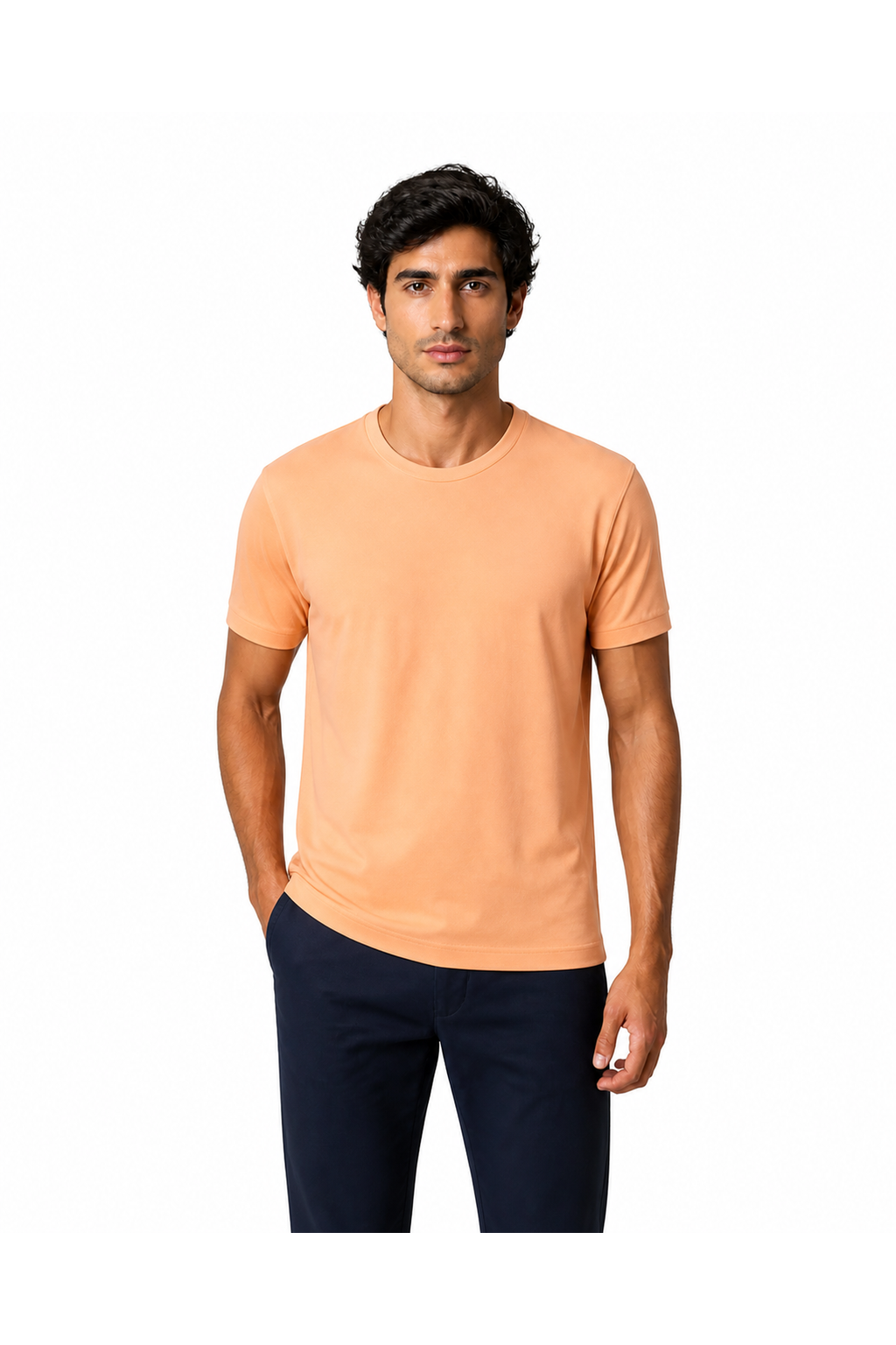 Men's T-Shirt Premium Fabric Crew Neck | Glitz & Fashion