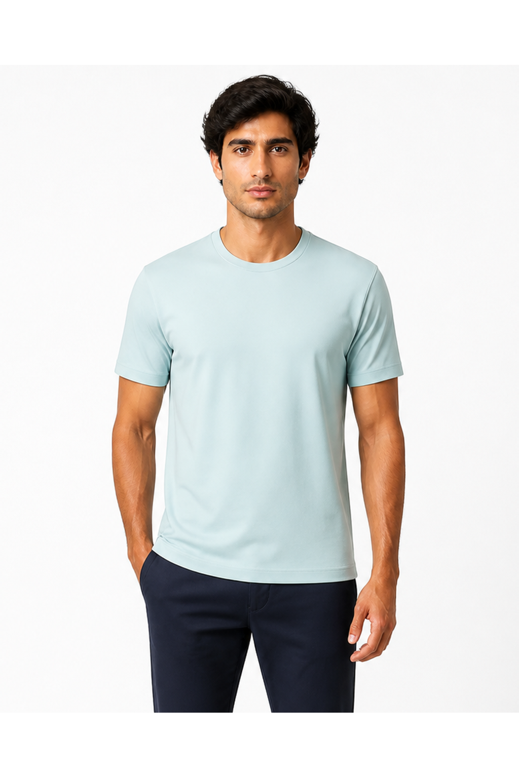 Men's T-Shirt Premium Fabric Crew Neck | Glitz & Fashion