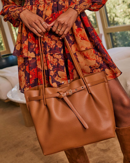 Chestnut Estate Vegan Leather Tote Bag