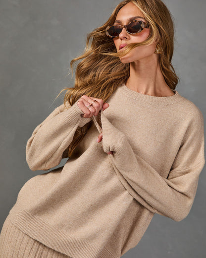 Toasty Aura Knit Pullover Sweater