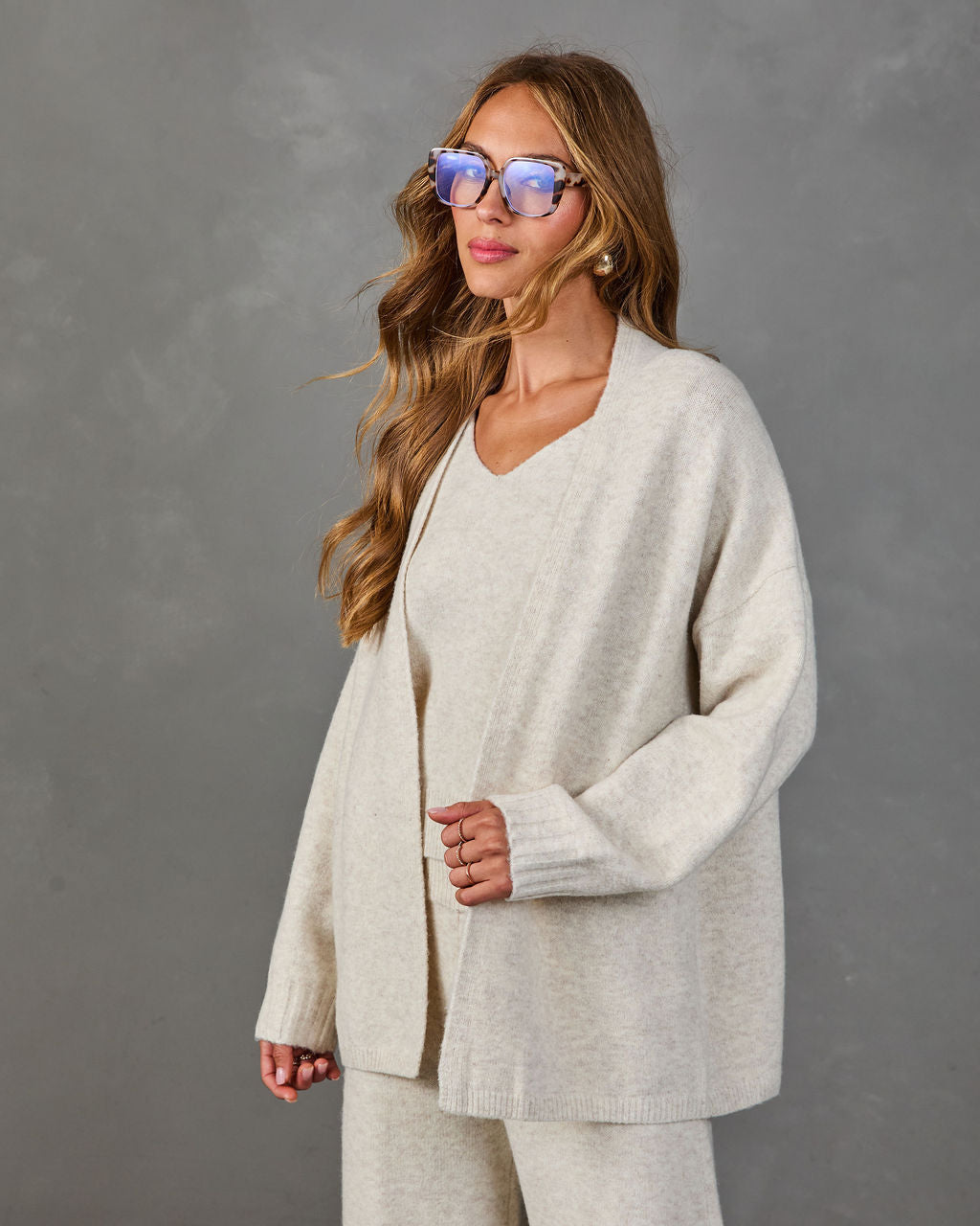 Plush Reverie Knit Cardigan