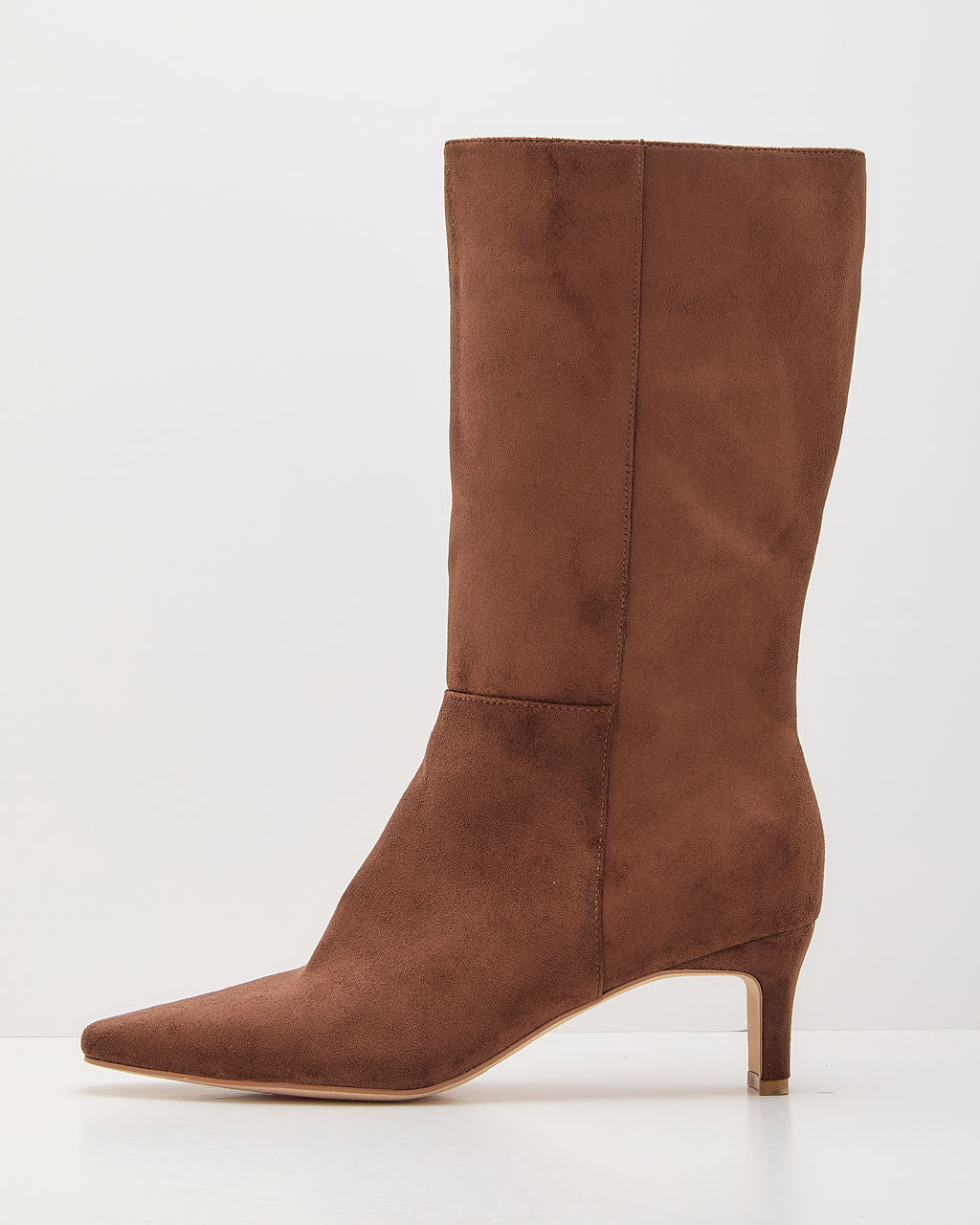 Nelle Faux Suede Mid Calf Boots
