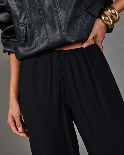 Late Afternoon Crepe Balloon Pants