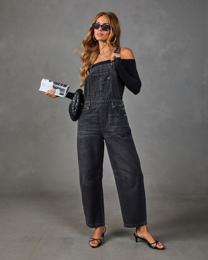 Autumn Agenda Denim Overalls