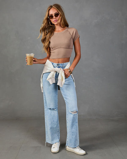 Utility Muse Corset Style Crop Top