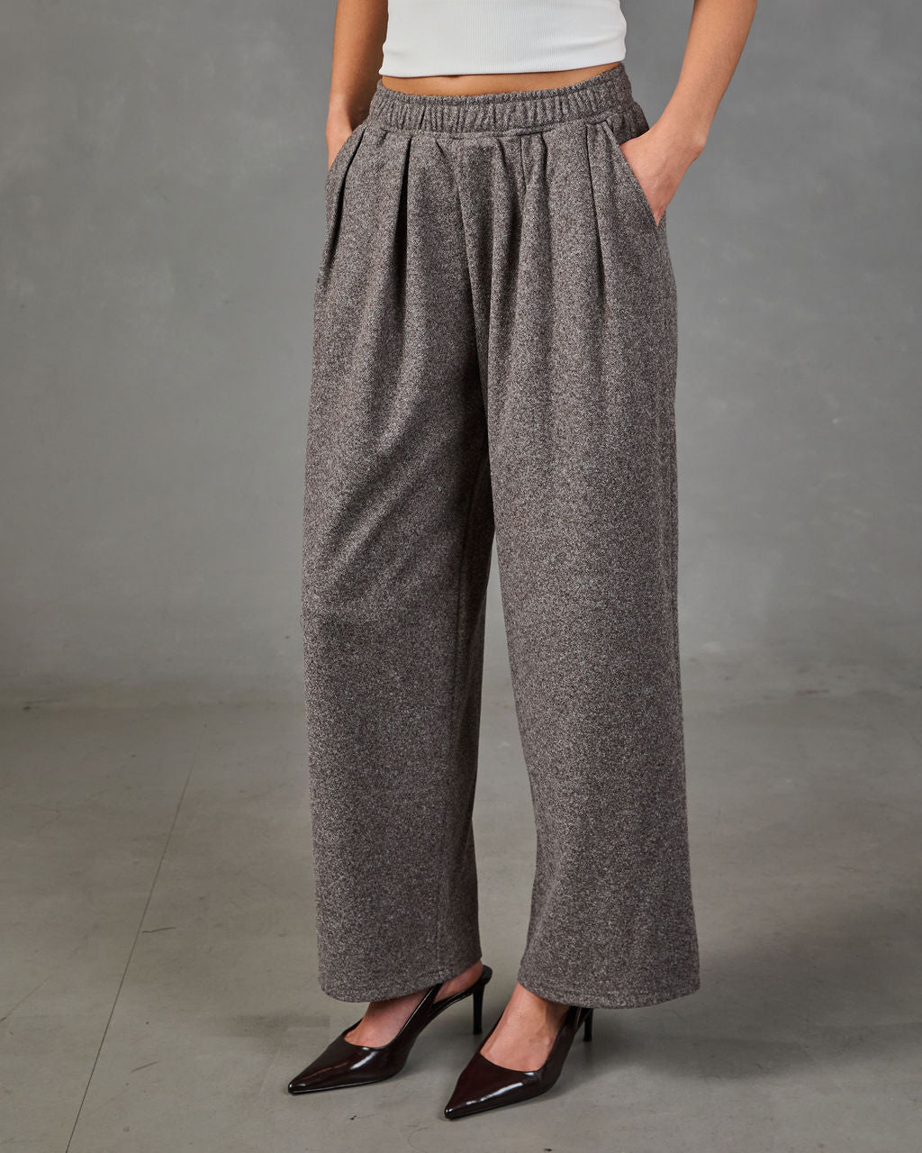 Gentle Form Wide Leg Pants