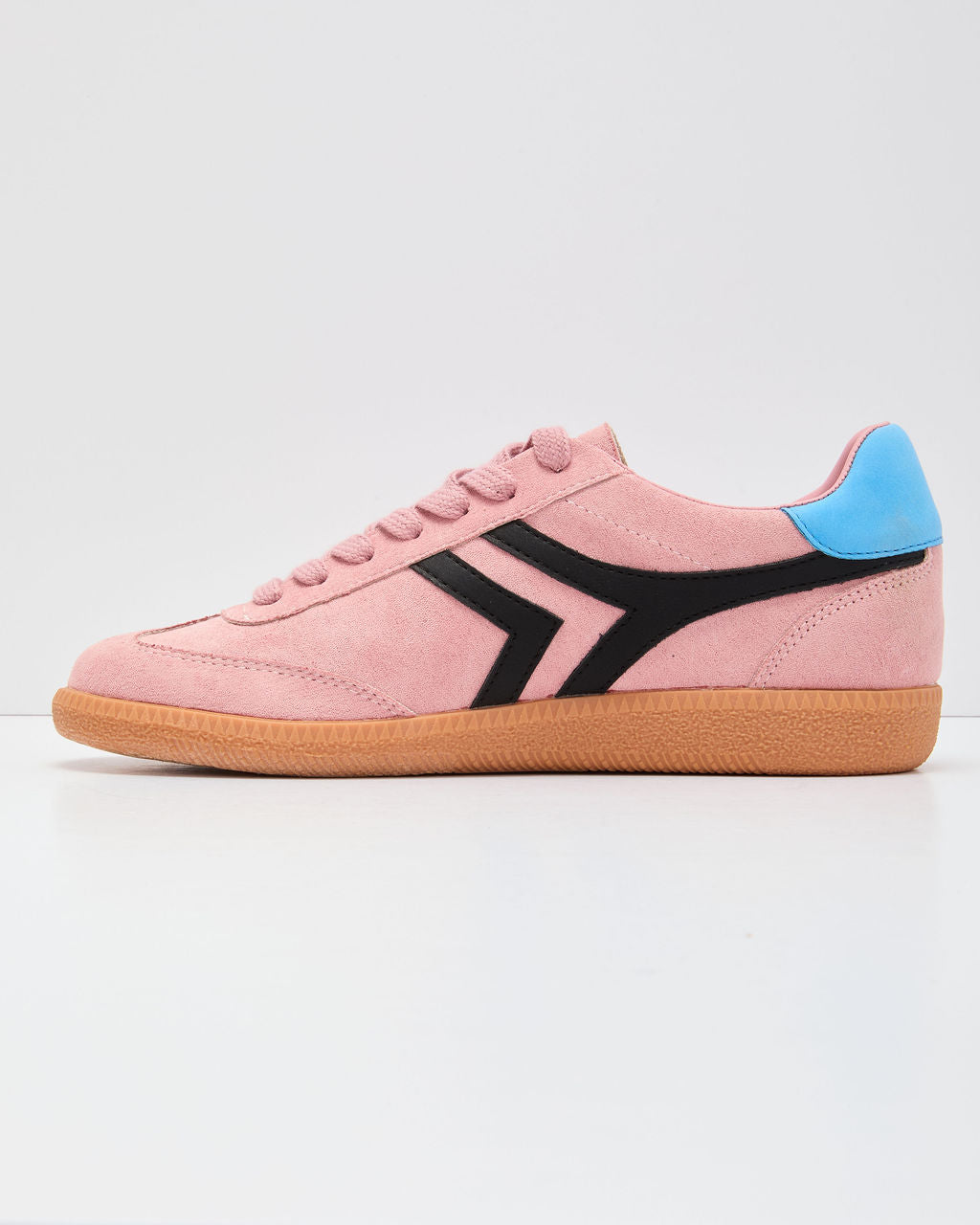 Lorilai Faux Suede Lace Up Sneakers