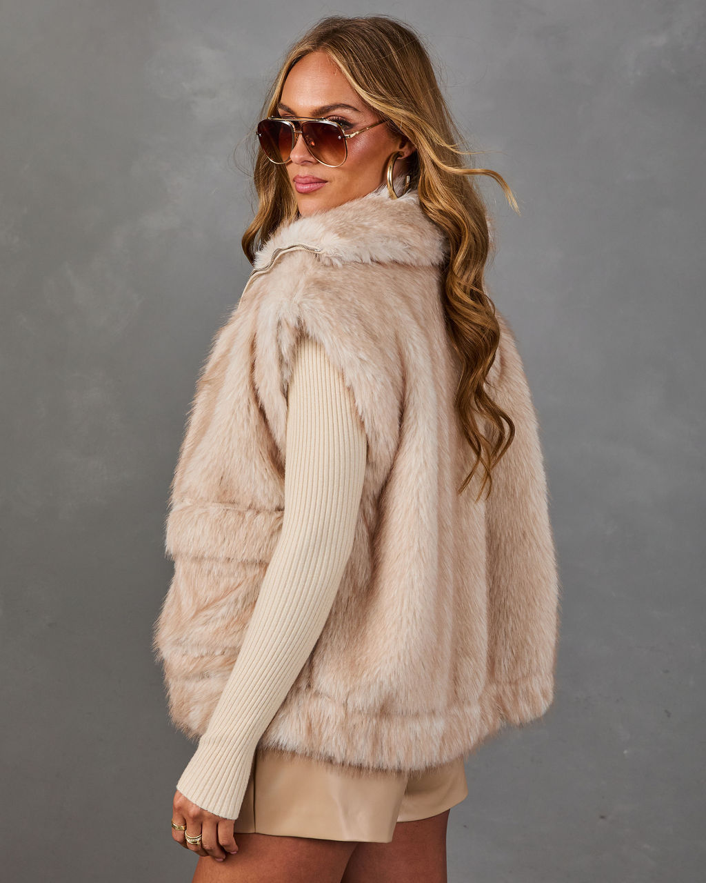 Homeward Bound Faux Fur Vest