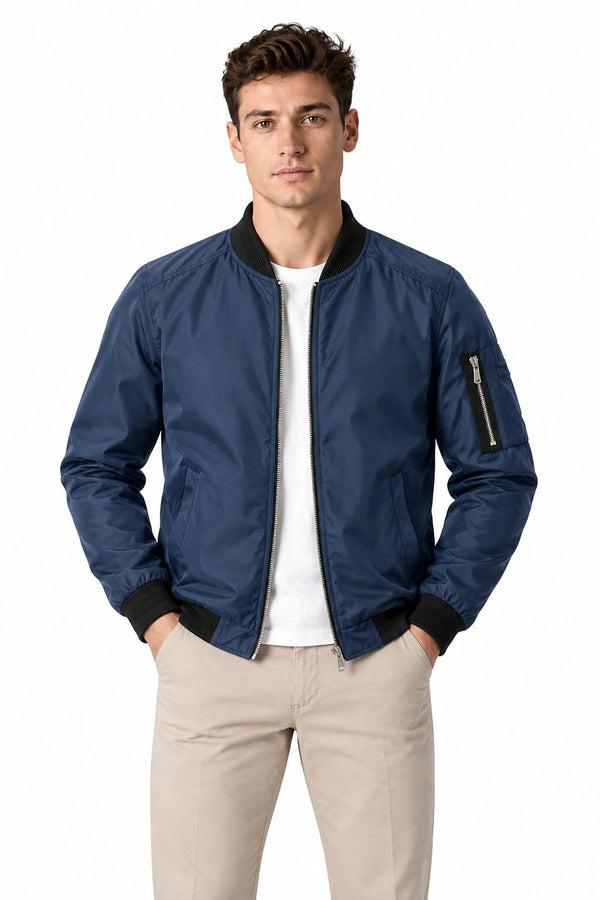 Men's Multi-Pocket Windbreaker Jacket | Glitz & Fashion