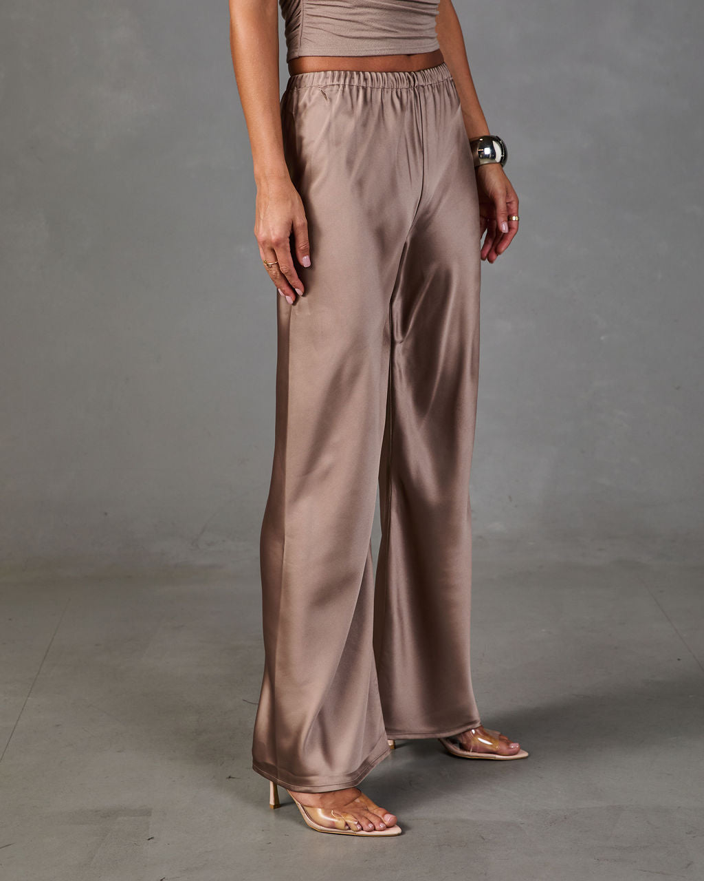 Ridley Satin Wide Leg Pants