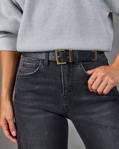 Everyday Classic Square Buckle Belt