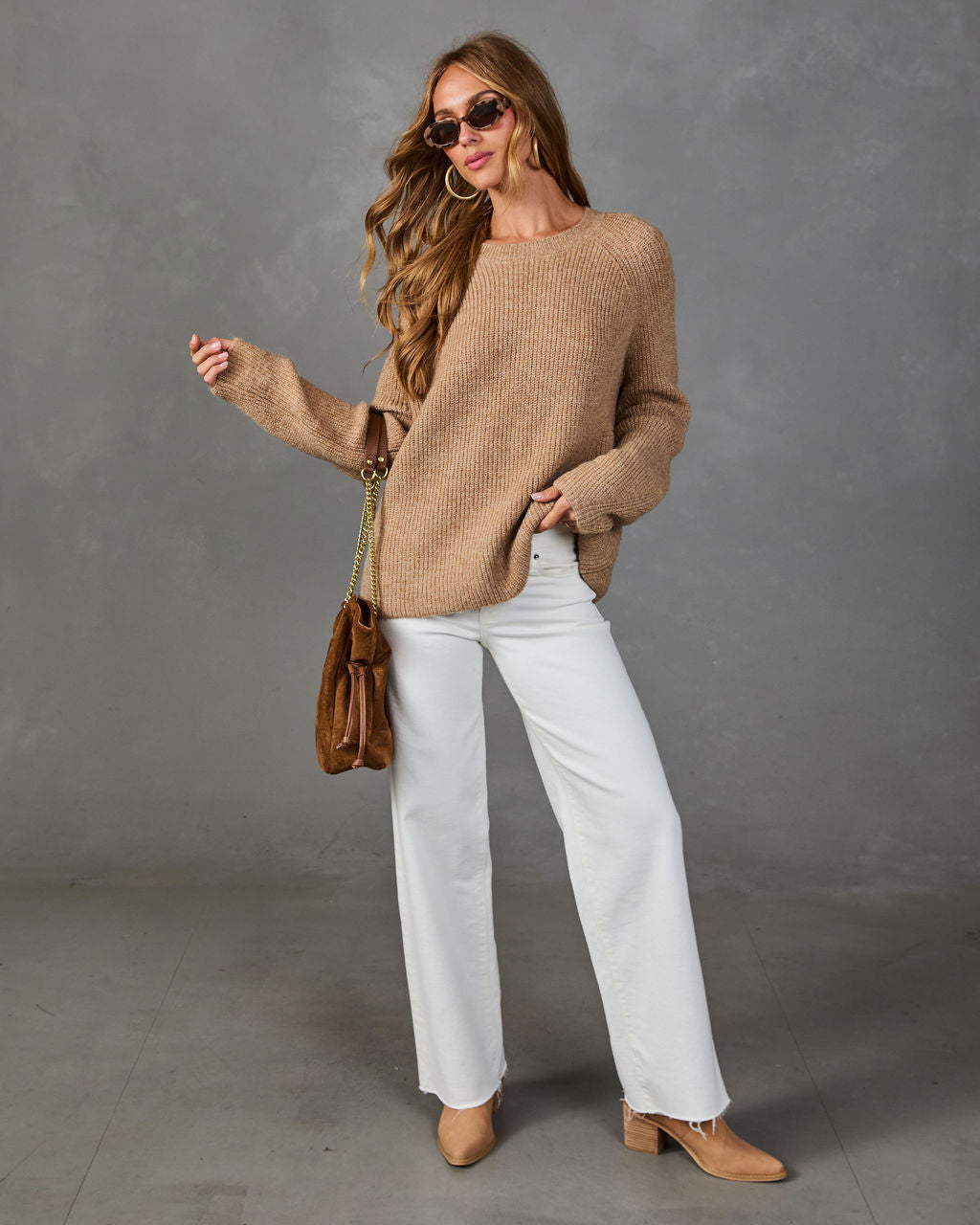 Comfy Aura Ribbed Knit Sweater