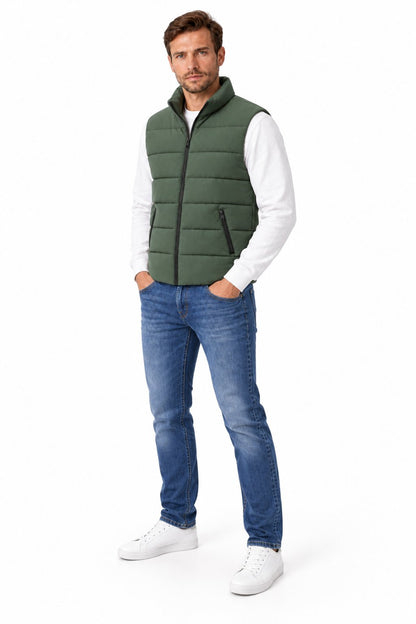 Men's Quilted Winter Vest | Glitz & Fashion