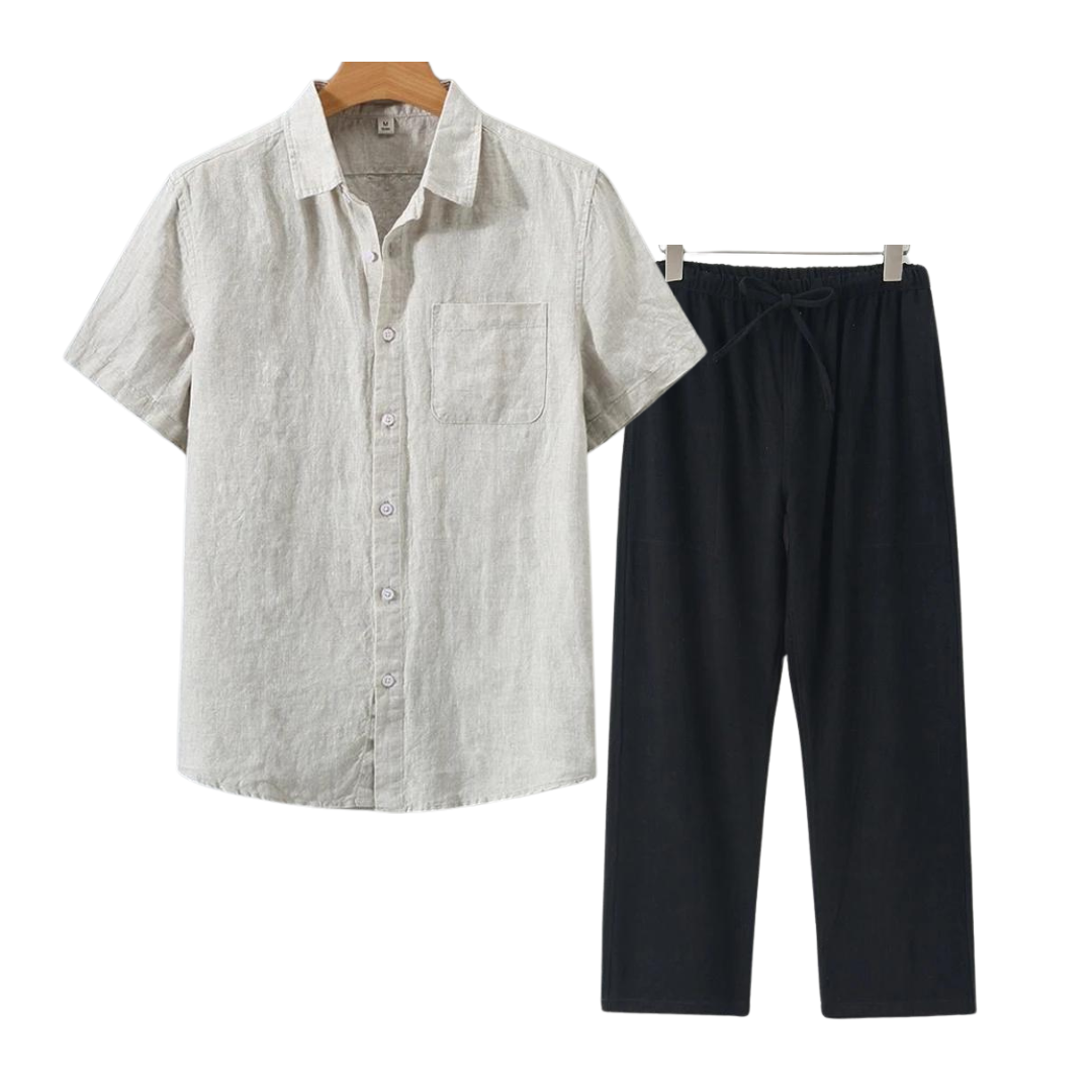 TheighT Linen Set (Short)