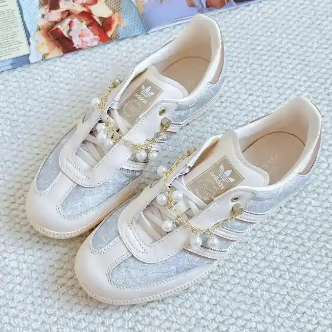 Adidas Samba OG Clover Desert Pearls (Special Edition) 2026 – women's fashion sneaker