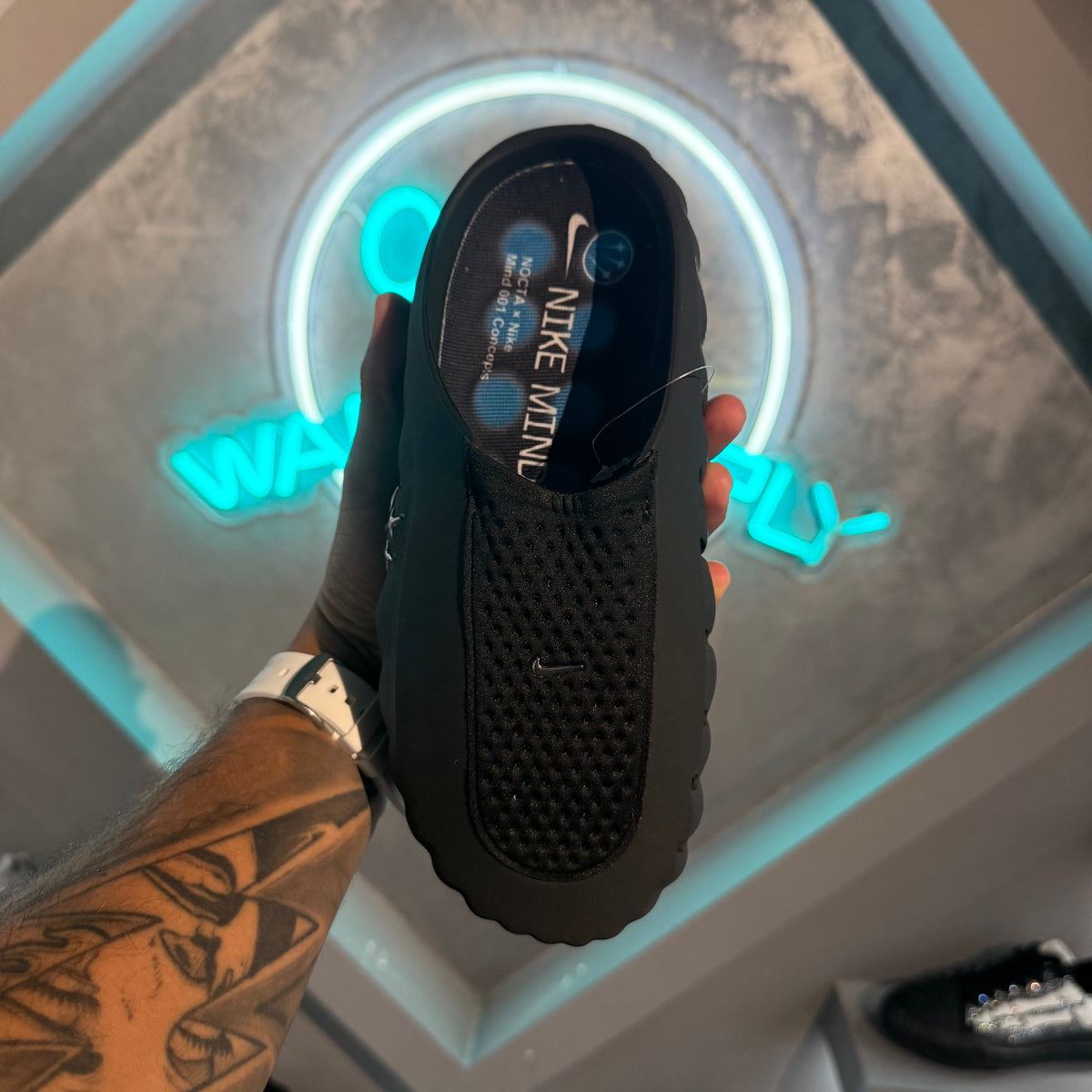 Nike Mind 001 "Iceman" Nocta Concept Black