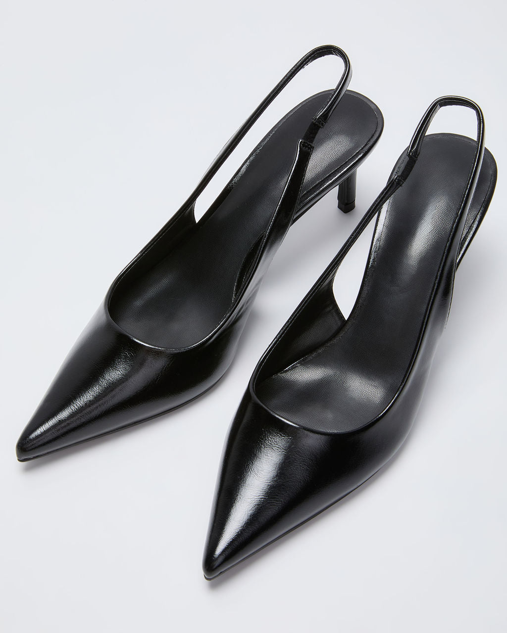 Myah Vegan Leather Slingback Heels