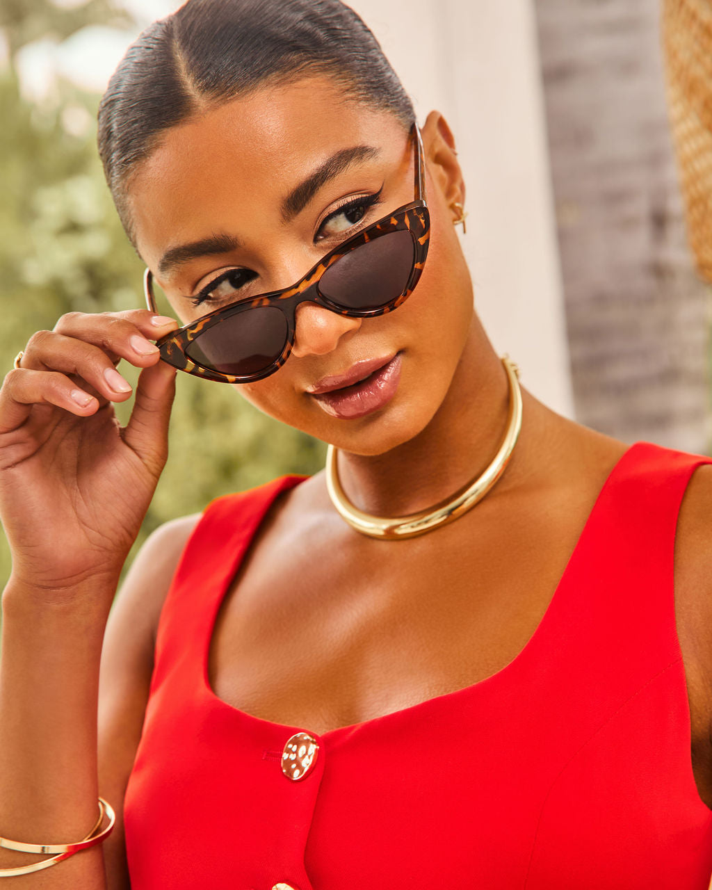 Pammi Cat Eye Sunglasses