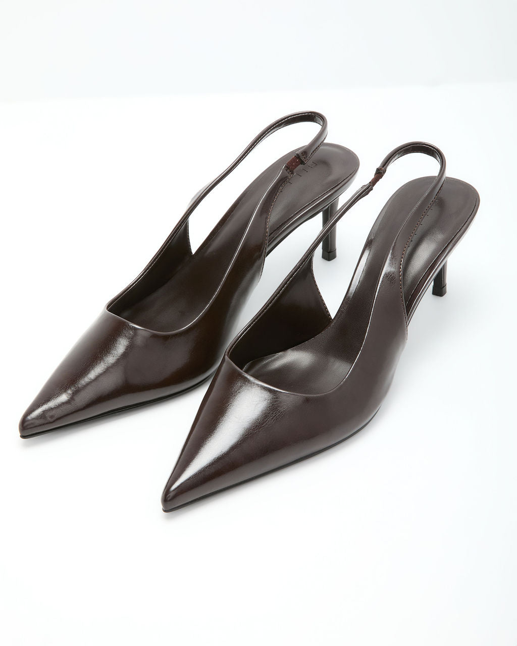 Myah Vegan Leather Slingback Heels