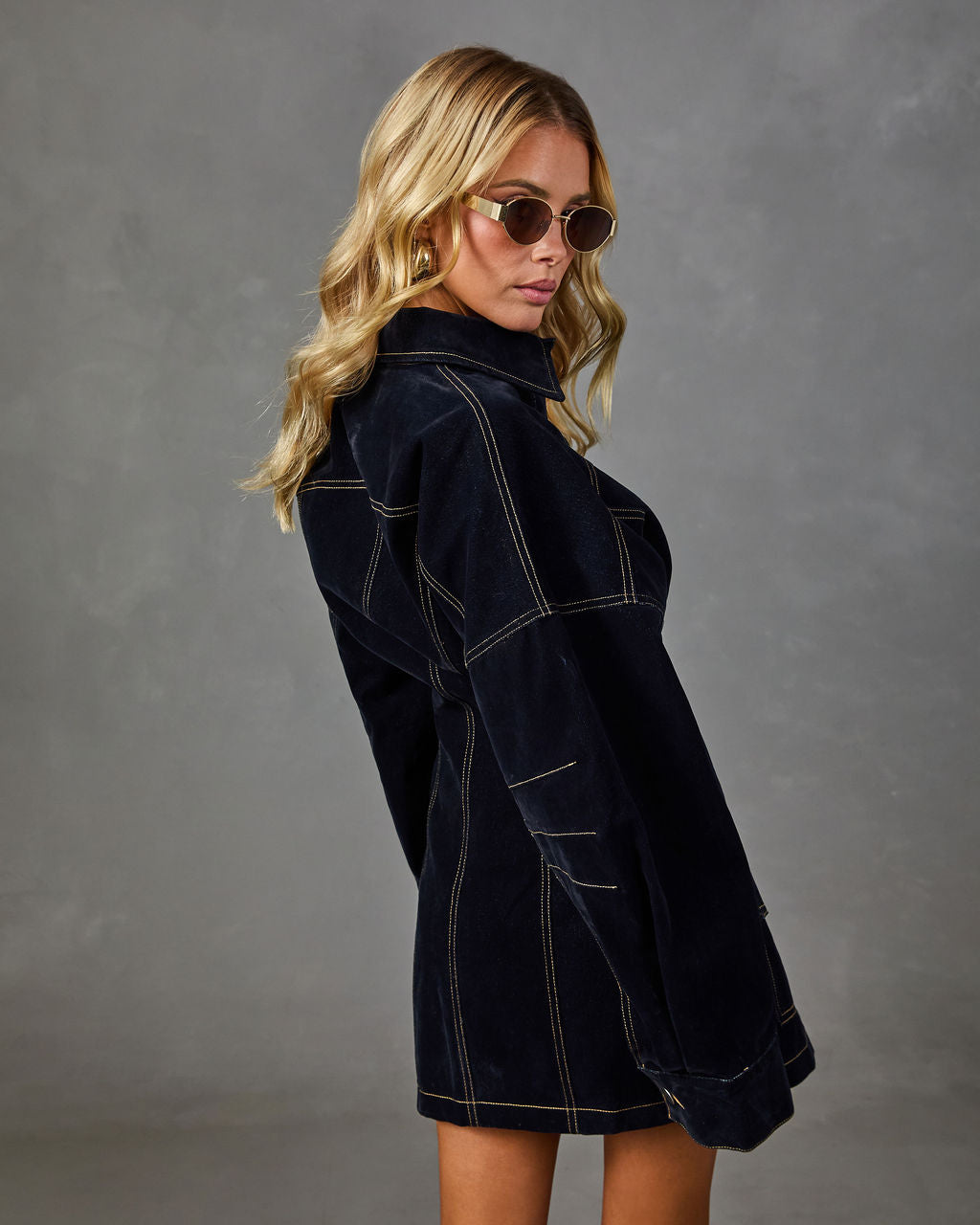 Cairo Velvet Mini Dress