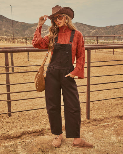 Modern Darling Denim Overalls