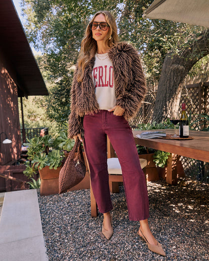 Jacqueline Faux Fur Jacket