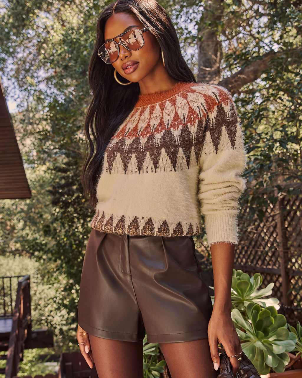 Better Moments Knit Fair Isle Sweater